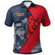 Australia Aboriginal Polo Shirt - Anzac Day