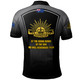 Australia Anzac Day Custom Polo Shirt - Remembrance Day Lest We Forget Special Black Polo Shirt