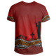 Australia T-shirt Anzac Day Our Heroes (Red)