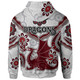 St.George Illawarra Dragons Hoodie - Custom Aboriginal Inspired Australia Dragons Hoodie