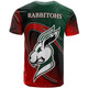 Rabbitohs Rugby T-shirt - Custom Rabbitohs Ball T-shirt