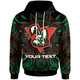 South Sydney Rabbitohs Hoodie - South Sydney Rabbitohs Aboriginal Inspired Hoodie