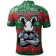 Rabbitohs Christmas Rugby Polo Shirt - Custom Indigenous Super Rabbitohs Polo Shirt