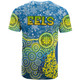 Parramatta Eels Christmas T-shirt - Custom Christmas Indigenous Parramatta Eels T-shirt