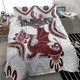 St. George Illawarra Dragons Bedding Set - Custom Aboriginal Inspired St. George Illawarra Dragons Bedding Set