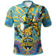 Gold Coast Titans Custom Polo Shirt - Stand Up Titans Indigenous Aboriginal Inspired Polo Shirt2