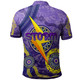 Melbourne Storm Polo Shirt - Custom Aboriginal Inspired Melbourne Storm Polo Shirt