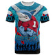 Cronulla-Sutherland Sharks T-Shirt - Custom Anzac Day Cronulla-Sutherland Sharks T-Shirt