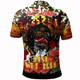 Indigenous All Stars Anzac Lest We Forget Polo Shirt - Custom Indigenous Anzac Dreaming With Camouflage And Poppy Flower