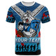 Canterbury-Bankstown Bulldogs T-Shirt - Custom Anzac Canterbury-Bankstown Bulldogs T-Shirt