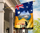 Australia Anzac Day Flag - Today Peace Is Yesterday Sacrifice