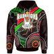 South Sydney Rabbitohs Hoodie - South Sydney Rabbitohs Aboriginal Inspired Dreaming Patterns Australia Culture Hoodie