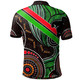 South Sydney Rabbitohs Polo Shirt - South Sydney Rabbitohs Aboriginal Inspired Dreaming Patterns Australia Culture Polo Shirt