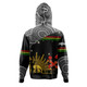 Penrith Panthers Anzac Custom Hoodie - Anzac Rugby Aboriginal Inspired Pattern Hoodie