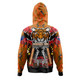 Wests Tigers Anzac Custom Hoodie - Remembrance Wests Tigers Anzac Day With Poppy Flower2