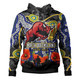 North Queensland Cowboys Custom Hoodie - Anzac Day North Queensland Cowboys Aboriginal Inspired Culture Hoodie