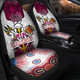 Sydney's Northern Beaches Custom Indigenous Car Seat Cover - Super Sydney's Northern Beaches Scratch Style