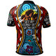 Australia Naidoc Week 2022 Custom Polo Shirt - Aboriginal and Torres Strait Islander Get Up! Stand Up! Show Up!