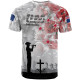 New Zealand Warriors Anzac T-Shirt - We Will Remember Them