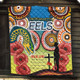 Eels Rugby Quilt - Aboriginal And Anzac Day Let We Forgot Patterns Quilt