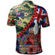 New Zealand Anzac Camouflage Curve Polo Shirt - Remembrance Anzac Day and the Dawn Service Polo Shirt