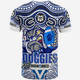 Australia City of Canterbury Bankstown Custom T-Shirt - Indigenous Doggies "Born & Bred" T-shirt