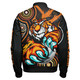 South West Sydney Custom Indigenous Bomber Jacket - This is My Jungle Style