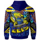 Eels Rugby Hoodie - Custom Father's Day With Aboriginal Daddy Eels Rugby Best Dad Ever Dad We Love You Quotes Hoodie