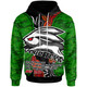 Australia Rabbitohs Hoodie - Custom Father's Day Indigenous Energy Hoodie