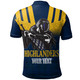Otago Highlanders Rugby Polo Shirt - Custom Otago Highlanders Warrior Polo Shirt