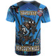 New South Wales Rugby League Team T-Shirt - Custom New South Wales Blues Mascot With Aboriginal Art STATE OF ORIGIN T-Shirt