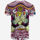 Queensland Team Naidoc Week T-Shirt - Custom QLD Cane Toads Maroons Get Up, Stand Up, Show Up T-Shirt