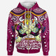 Queensland Rugby League Team Naidoc Week Hoodie - Custom QLD Cane Toads Maroons State of Origin Get Up, Stand Up, Show Up Hoodie