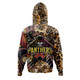 Penrith Panthers Custom Hoodie - Indigenous Wild Black Penrith Back To Black Scratch Style