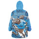 New South Wales League Team Snug Hoodie - Custom NSW Blues Super Cockroaches With Culture  Oodie Blanket