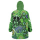 Canberra Naidoc Week Watercolour Snug Hoodie - Custom Canberra Getting Up, Standing Up, Showing Up Oodie Blanket