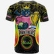 Penrith Panthers Custom Gradient T-Shirt - Angry Penrith Penny Power Personalised Name And Number T-Shirt