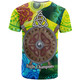 Canberra Raiders T-shirt - Custom Vikings Pride with Aboriginal Inspired Dot Painting Style Player And Number T-shirt