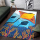 Australia Aboriginal Area Rug - Stingray aboriginal art