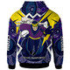 Storms Rugby Hoodie - Custom Rugby Championship Storms Mascot with Aboriginal Pattern  Player And Number Hoodie