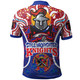 Australia Newcastle Custom Indigenous Polo Shirt - Newcastle Team Still Uknighted Make Us Roar Personalised Polo Shirt