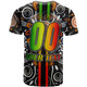 Penrith Panthers T-shirt - Custom Penrith Panthers Ball Aboriginal Inspired Indigenous Sport Style T-shirt