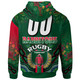 South Sydney Rabbitohs Hoodie - South Sydney Rabbitohs Ball Aboriginal Inspired Indigenous Sport Style Hoodie