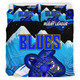 Blues Rugby Bedding Set - Blues Rugby League Turtle and Mountain Aboriginal Culture Bedding Set