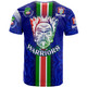 New Zealand Warriors T-shirt - Custom New Zealand Warriors Ball Maori Patterns Sport Style T-shirt