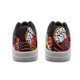 Australia St.George Low Top Sneakers F1 - Dragon with Ball and Knight Contemporary Style of Aboriginal Inspired Sneakers