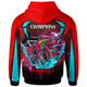 St. George Illawarra Dragons Hoodie - Custom Final Series Champions Dragon Personalised Player And Number Hoodie