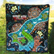 Australia Naidoc Week Quilt - Torres Strait Island Naidoc Week Aboriginal Inspired Land Quilt