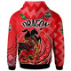 Australia Dragons Hoodie - Custom Saints Proud! Inspired! True! Dragon Aboriginal Inspired Patterns Hoodie