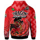 Australia Dragons Hoodie - Custom Saints Proud! Inspired! True! Dragon Aboriginal Inspired Patterns Hoodie